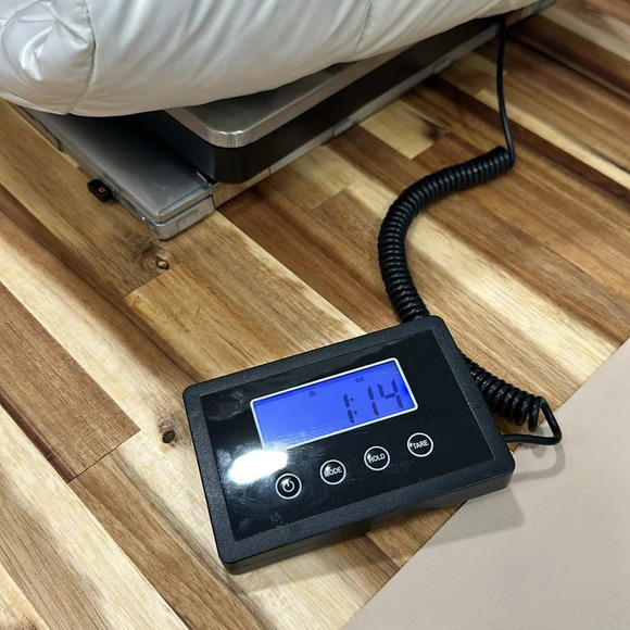 North Face Womens Acropolis Parka Small White Down Puffer Gardenia Outdoor Hood - Picture 9 of 9